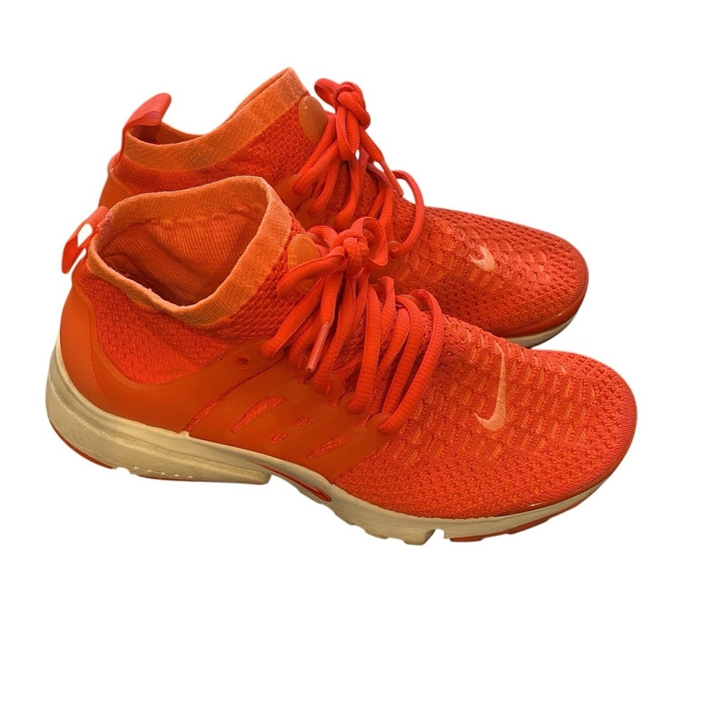 Nike Air Presto Ultra Flyknit Bright Mango Orange Women's Size 38 /‎ 7 Shoe